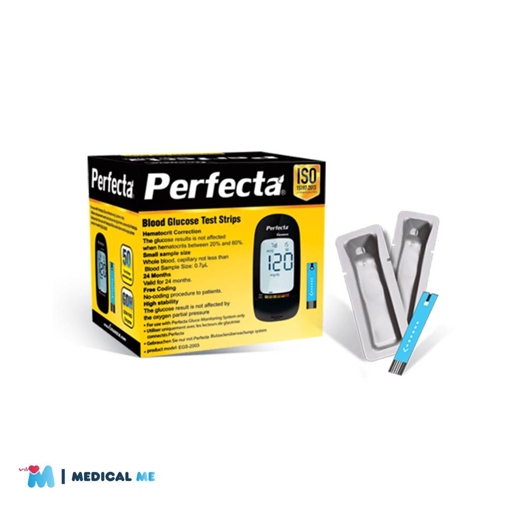 Perfecta Blood Glucose Test Strips