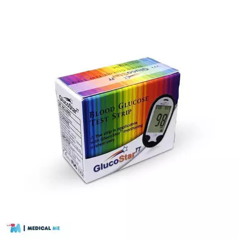 Gluco-Star Tt Blood Glucose Test Strips